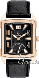 Bulova Adventurer Czarny/Skóra 97B117