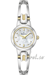 Bulova Bangle Srebrny/Stal w odcieniu złota Ø23 mm 98L141