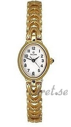Bulova Bracelet Dam Biały/Stal w odcieniu złota Ø25 mm 97T70