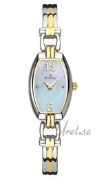 Bulova Bracelet Dam Biały/Stal Ø16 mm 98L008