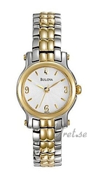 Bulova Bracelet Dam Biały/Stal Ø32 mm 98L113