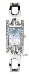 Bulova Crystal Dam Biały/Stal 38x18 mm 96L010