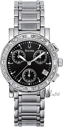 Bulova Marine Star Dam Czarny/Stal Ø30 mm 96R44