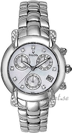 Bulova Marine Star Dam Biały/Stal Ø32 mm 96R59