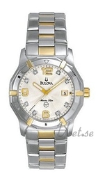 Bulova Marine Star Herr Biały/Stal Ø37 mm 98D18