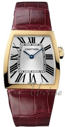 Cartier La Doña Srebrny/Skóra 29x27 mm W6400456