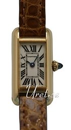 Cartier Tank Louis Biały/Skóra W1529956