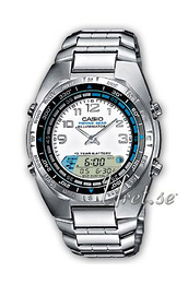 Casio Collection Biały/Stal Ø40 mm AMW-700D-7AVEF