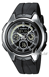 Casio Collection Czarny/Żywica z tworzywa sztucznego Ø43.1 mm AQ-163W-1B1VEF