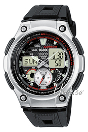 Casio Collection Czarny/Żywica z tworzywa sztucznego Ø45.4 mm AQ-190W-1AVEF