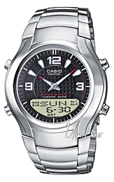 Casio Edifice Czarny/Stal Ø40 mm EFA-112D-1AVEF