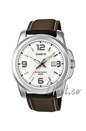 Casio Collection Biały/Skóra Ø44.9 mm MTP-1314L-7AVEF