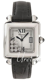 Chopard Happy Sport Biały/Skóra 27/8325-23
