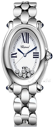 Chopard Happy Sport Biały/Stal 35x30 mm 27/8418-3002