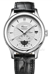 Chopard L.U.C Srebrny/Skóra Ø39 mm 16/1867-1003
