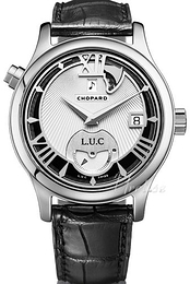 Chopard L.U.C Tech Strike Biały/Skóra Ø40 mm 16/1912-1001