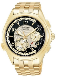 Citizen Calibre Czarny/Stal w odcieniu złota Ø42 mm BL9002-53F