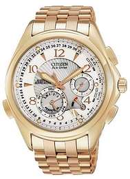 Citizen Calibre Biały/Stal w odcieniu złota Ø42 mm BL9003-51A