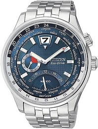 Citizen Eco Drive 180 Niebieski/Stal Ø43 mm BR0011-53L