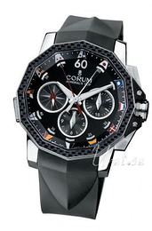 Corum Admirals Cup Czarny/Guma Ø44 mm 986.691.11.F371AN92