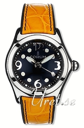 Corum Bubble Czarny/Skóra Ø36 mm 039.250.20-0F14FM30R