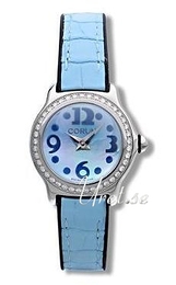 Corum Bubble Niebieski/Skóra Ø26 mm 101.151.47-0F11PN55