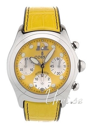 Corum Bubble Żółty/Skóra Ø45 mm 285.150.20-0F15FZ50R