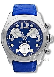 Corum Bubble Niebieski/Skóra Ø45 mm 396.150.20-0F03FB30R