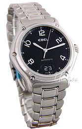Ebel 1911 Czarny/Stal Ø38 mm 9125241.15665P