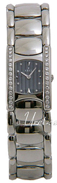 Ebel Beluga Czarny/Stal 28x20 mm 9057A28.371050