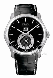 Ebel Classic Czarny/Skóra Ø45 mm 1215880