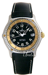 Ebel Discovery Czarny/Skóra Ø40 mm 1080341.5635906