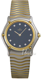 Ebel Sport Classic Czarny/Stal Ø31 mm 1090131.5925