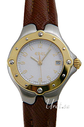 Ebel Sport Wave Biały/Skóra Ø27 mm 6087621.06D36511