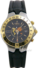 Ebel Sport Wave Czarny/Skóra Ø39 mm 6122641.5336506