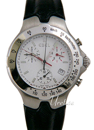 Ebel Sport Wave Srebrny/Skóra Ø40 mm 9251641.0335506