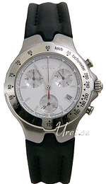 Ebel Sport Wave Srebrny/Skóra Ø40 mm 9251641.0336006