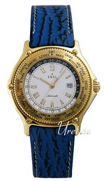 Ebel Voyager Biały/Skóra Ø38 mm 8124913.0235702