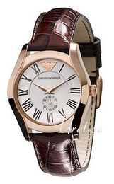 Emporio Armani Classic Srebrny/Skóra Ø35 mm AR0678