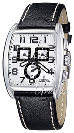 Festina Biały/Skóra F16293-1