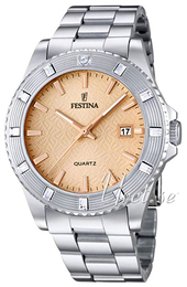 Festina Dress Beżowy/Stal Ø40 mm F16689-2