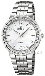 Festina Dress Biały/Stal Ø36 mm F16703-1