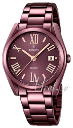 Festina Dress Purpurowy/Stal Ø35 mm F16865-1