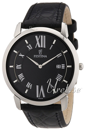 Festina Czarny/Skóra Ø40 mm F6813-2