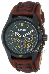 Fossil Zielony/Skóra Ø45 mm CH2923