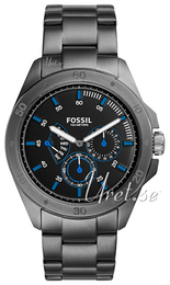 Fossil Czarny/Stal Ø44 mm CH3035