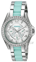 Fossil Srebrny/Stal Ø38 mm ES3928