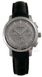 Glashütte Original Senator Szary/Skóra Ø40 mm 39-31-42-42-04