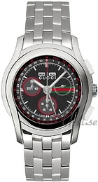 Gucci G Chrono Czarny/Stal Ø42 mm YA055206