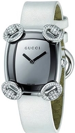 Gucci Horsebit Srebrny/Satyna 33x28 mm YA117508